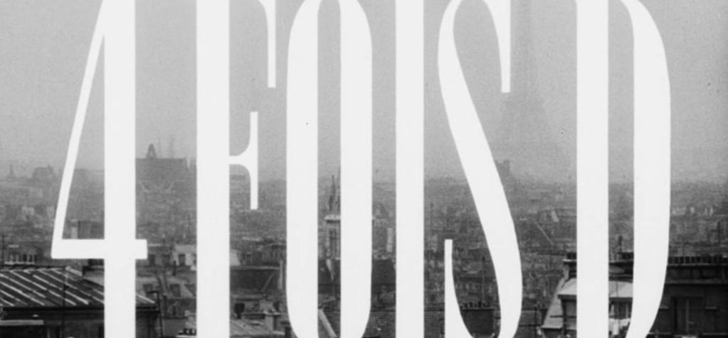 1ere minute de "4 fois D", le court longtemps invisible de Philippe Labro