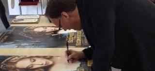 Christophe Gans et Myriam Charleins &agrave; Budapest