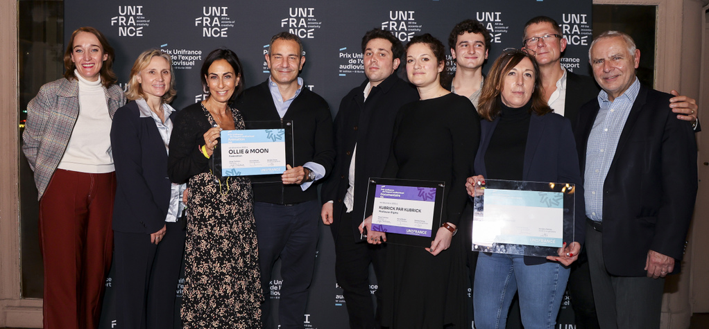 Les laur&eacute;ats des 18es Prix Unifrance de l&rsquo;export audiovisuel - &copy; JP Pariente / Unifrance / Procirep