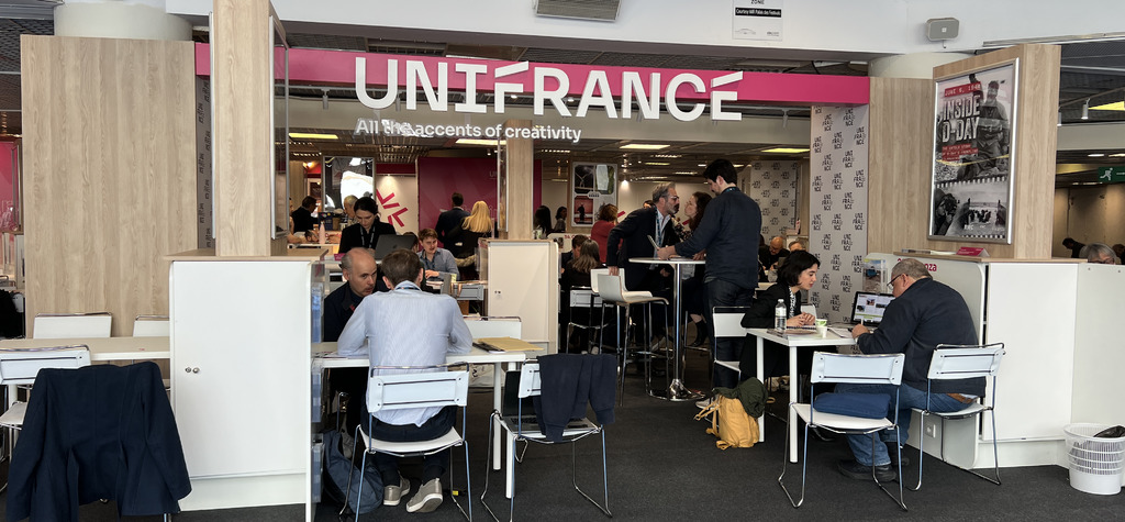 MIPTV 2023 : plus de 40 soci&eacute;t&eacute;s exposantes sur le stand d&rsquo;Unifrance