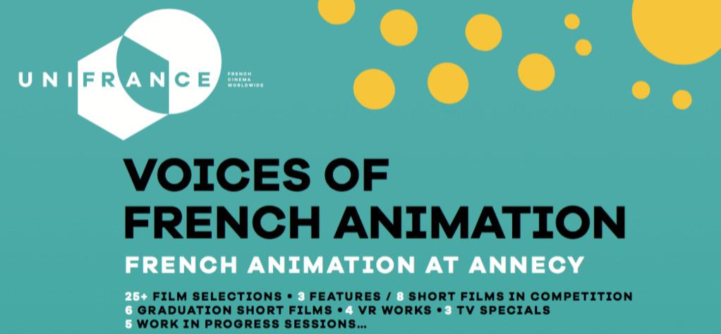 Toutes les actions d'UniFrance lors du Festival d'Annecy